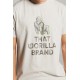 THAT GORILLA BRAND KISORO WATERCOLOUR LOGO T OAT MELANGE