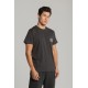 THAT GORILLA BRAND KISORO WATERCOLOUR GORILLA POCKET T CHARCOAL