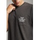 THAT GORILLA BRAND KISORO WATERCOLOUR GORILLA POCKET T CHARCOAL
