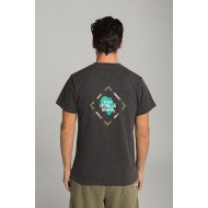 THAT GORILLA BRAND KISORO COMMUNITY POCKET T CHARCOAL MELANGE