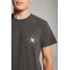 THAT GORILLA BRAND KISORO COMMUNITY POCKET T CHARCOAL MELANGE