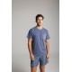 THAT GORILLA BRAND KISORO GORILLA CAMO POCKET T INDIGO