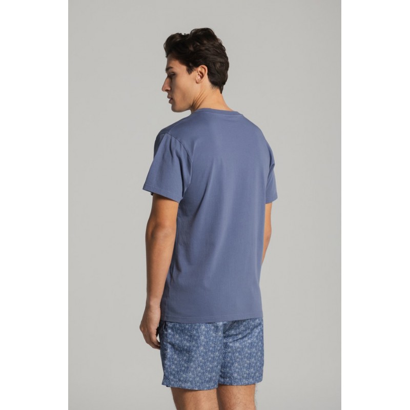 THAT GORILLA BRAND KISORO GORILLA CAMO POCKET T INDIGO