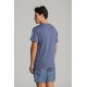 THAT GORILLA BRAND KISORO GORILLA CAMO POCKET T INDIGO