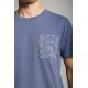 THAT GORILLA BRAND KISORO GORILLA CAMO POCKET T INDIGO