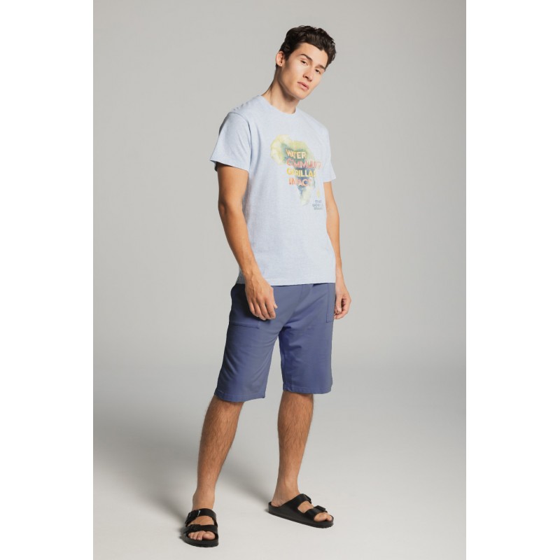 THAT GORILLA BRAND KISORO GORILLA SHORTS INDIGO