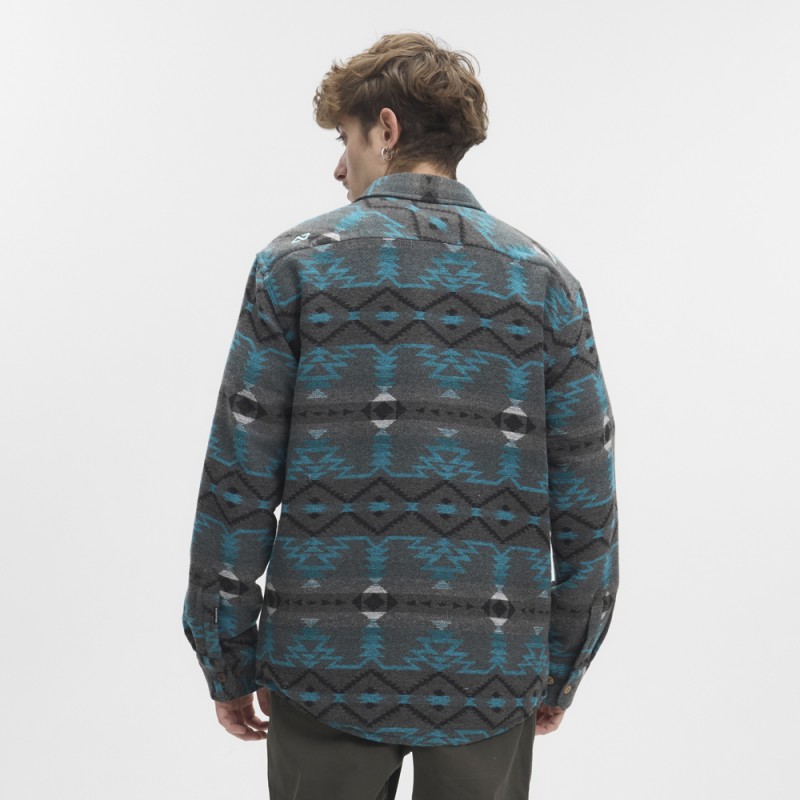 HYDROPONIC SAUK SH 01-GREY BLUE NAVAJO