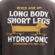 HYDROPONIC DACHSHUND CW 02-CHARCOAL