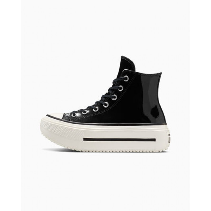 CONVERSE CHUCK TAYLOR ALL STAR LIFT DOUBLE STACK PLATFORM PATENT LEATHER