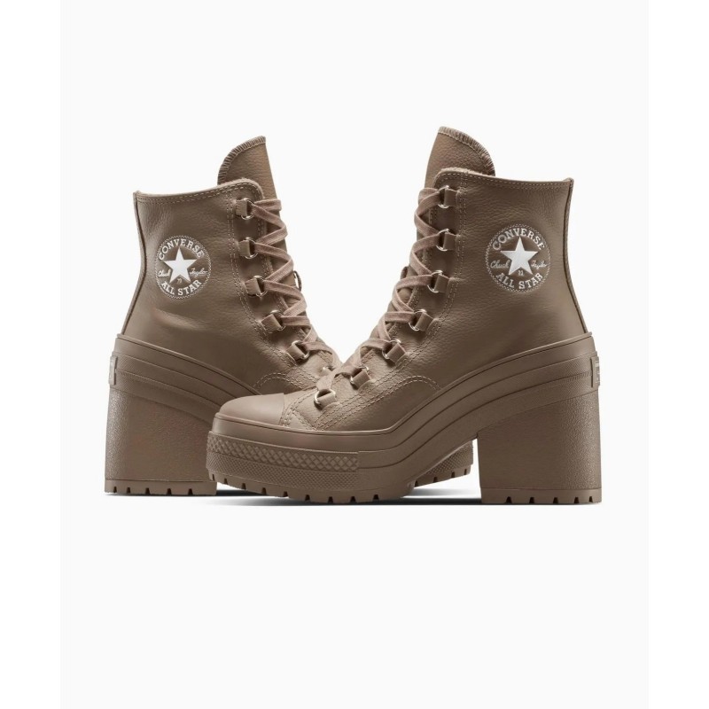CONVERSE CHUCK 70 DE LUXE HEEL PLATFORM LEATHER