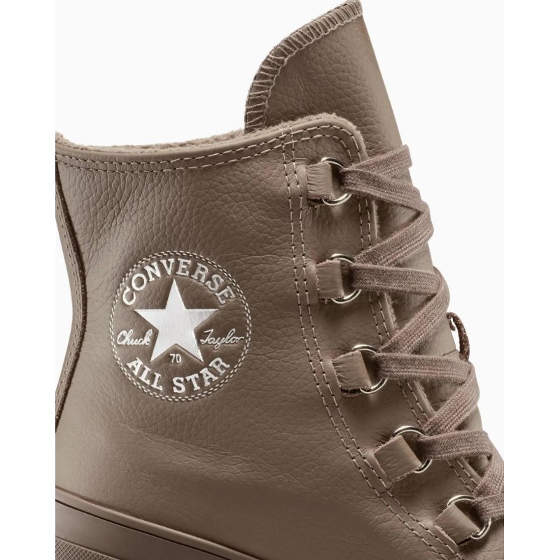 CONVERSE CHUCK 70 DE LUXE HEEL PLATFORM LEATHER
