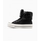 CONVERSE CHUCK TAYLOR ALL STAR FOLD-OVER LIFT PLATFORM XHI FAUX FUR