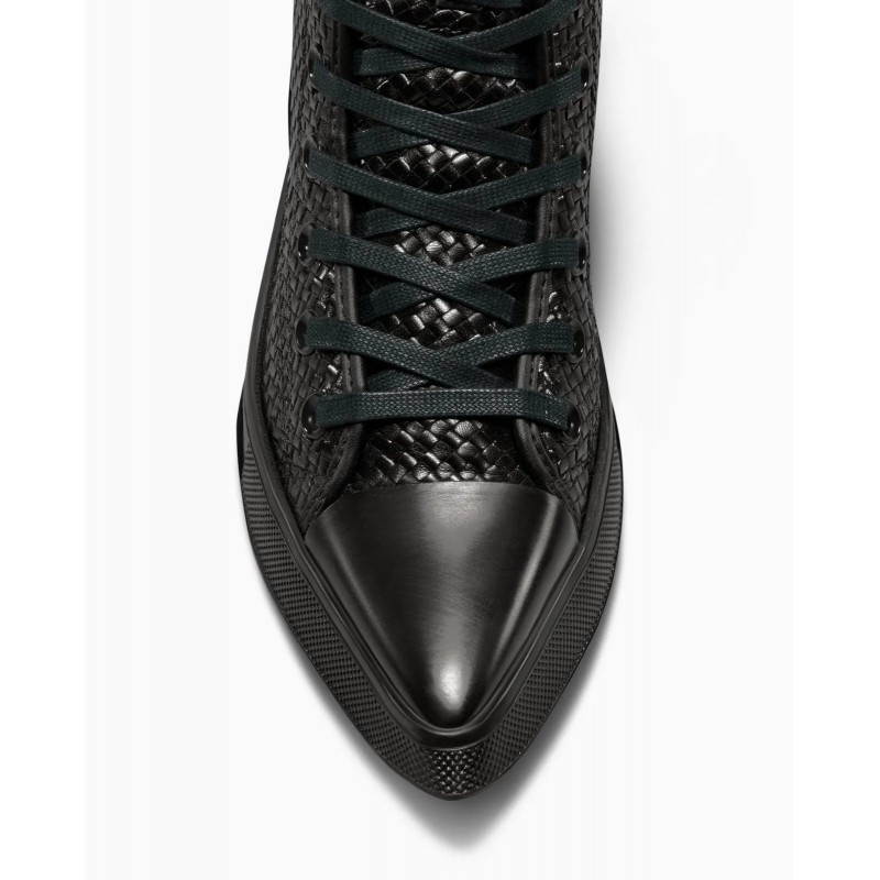 CONVERSE CHUCK 70 DE LUXE POINTED PLATFORM WOVEN LEATHER