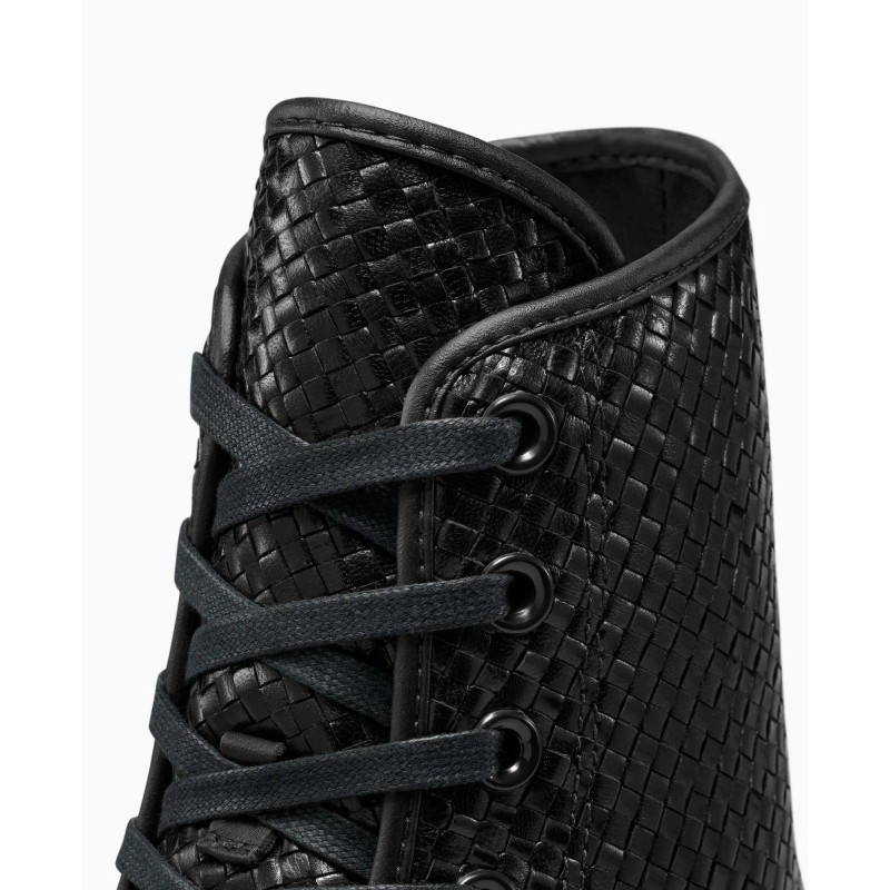 CONVERSE CHUCK 70 DE LUXE POINTED PLATFORM WOVEN LEATHER