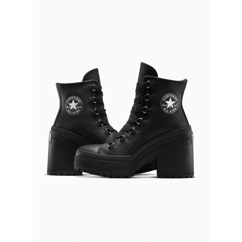 CONVERSE CHUCK 70 DE LUXE HEEL PLATFORM LEATHER