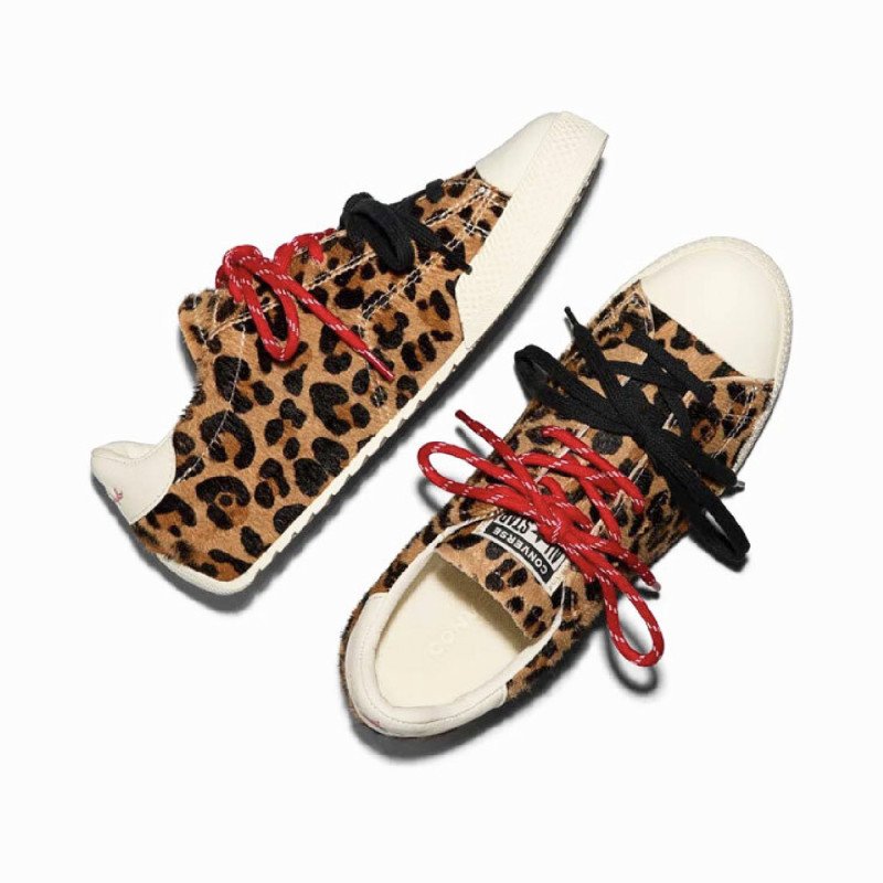 CONVERSE CHUCK TAYLOR LO LEOPARD PONY HAIR