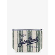 MC2 SAINT BARTH ALINE LINEN-POCHETTE-LINEN BEACH STRIPES V 51