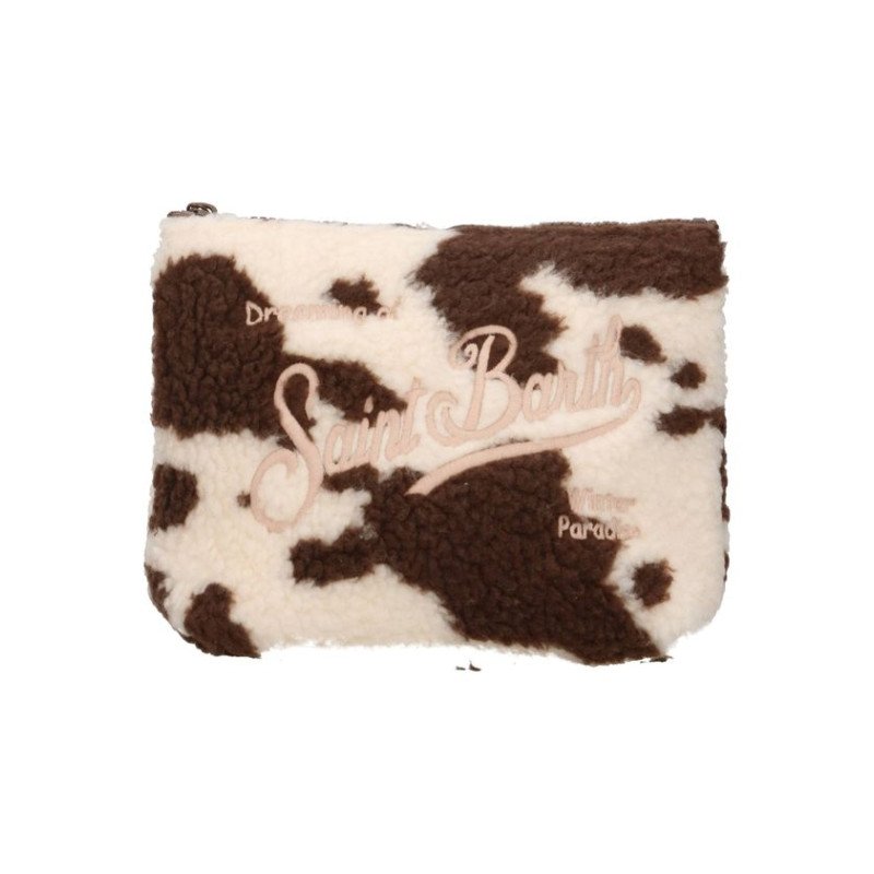 MC2 SAINT BARTH ALINE TEDDY-POCHETTE-COW SKIN 1018 EMB