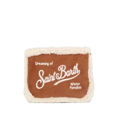 MC2 SAINT BARTH ALINE SHEARLING-POCHETTE-1910 EMB