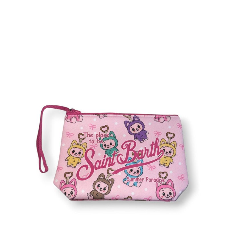 MC2 SAINT BARTH ALINE-POCHETTE-MONSTER CHARMS COL