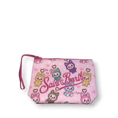 MC2 SAINT BARTH ALINE-POCHETTE-MONSTER CHARMS COL MC2 SAINT BARTH ALINE-POCHETTE-MONSTER CHARMS COL
