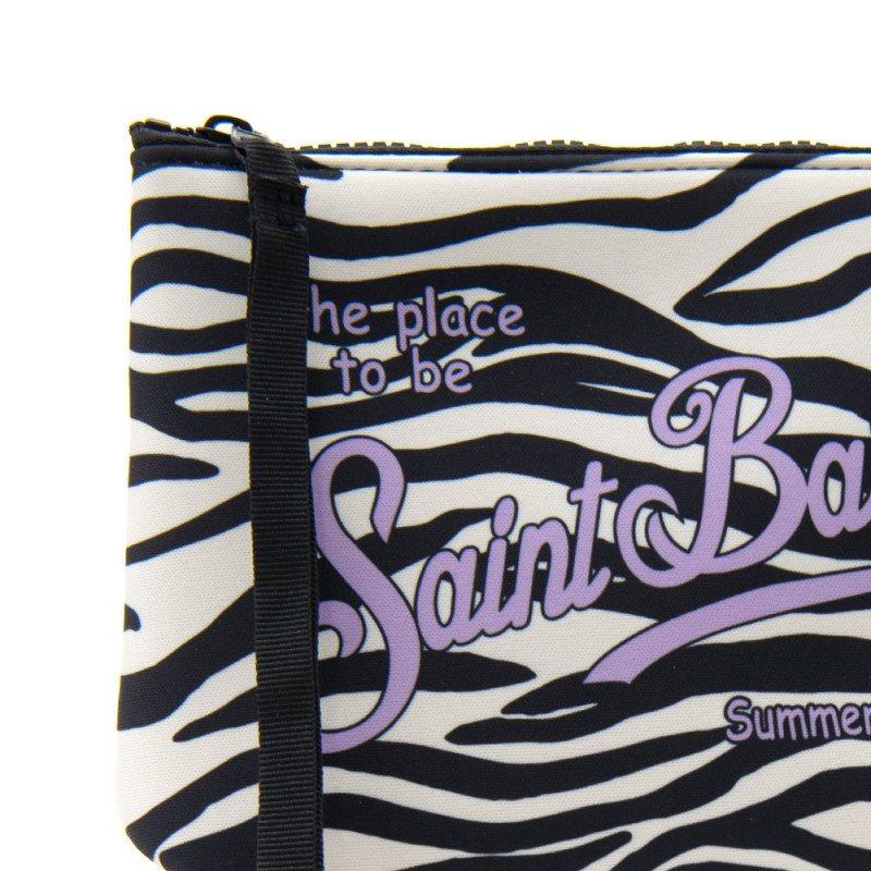 MC2 SAINT BARTH ALINE-POCHETTE-ZEBRA COLOR 0124