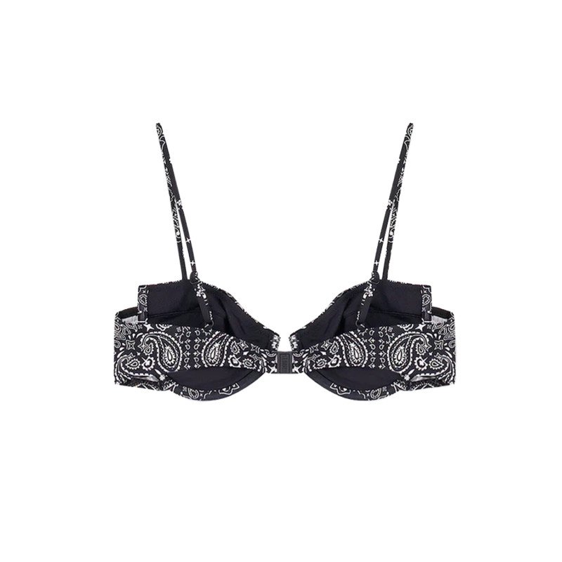 MC2 SAINT BARTH AMIRA-BALCONETTE BIKINI TOP-BANDANNA ROUND 00