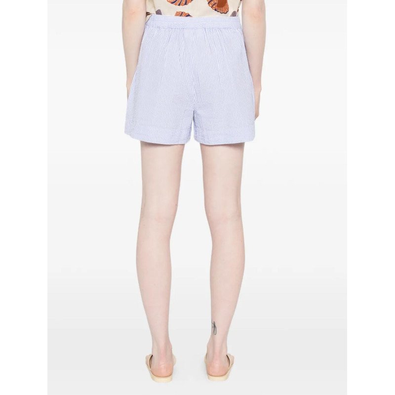 MC2 SAINT BARTH AMANI-WOMAN SHORTS-SEERSUCKER STRIPES V 31