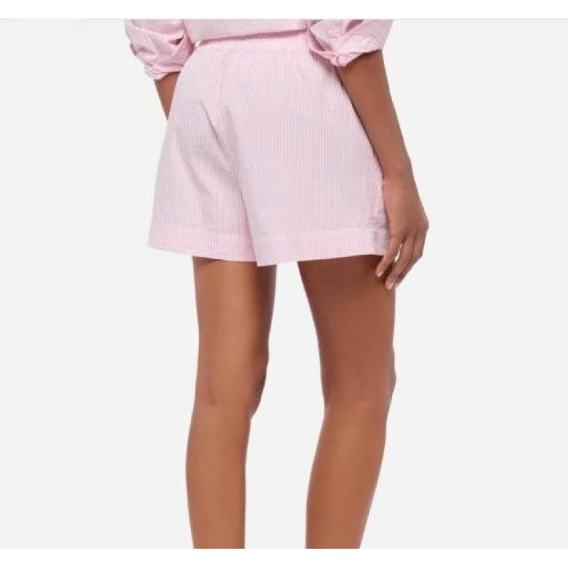 MC2 SAINT BARTH AMANI-WOMAN SHORTS-COTTON STRIPES MICRO V 21 (ex color 01412L-SEERSUCKER STRIPES V 21)