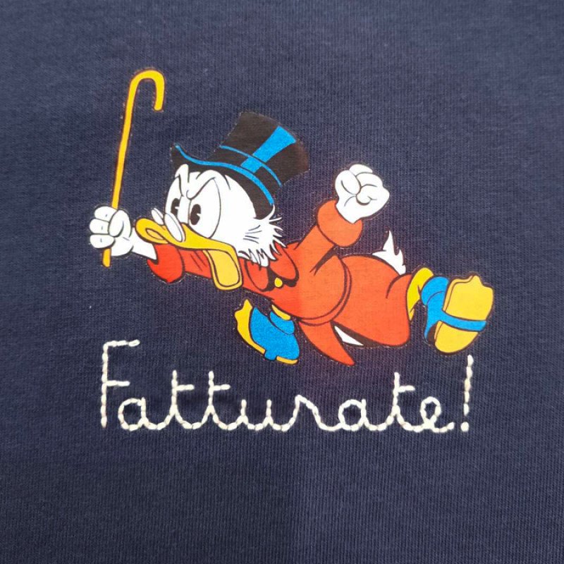 MC2 SAINT BARTH ARNOTT-T-SHIRT-SCROOGE FATTURATE 61 EMB