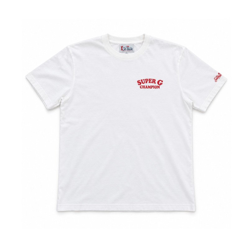 MC2 SAINT BARTH ARNOTT WARM-CLASSIC TSHIRT IN WARM FABRIC-SUPER