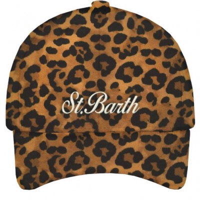 MC2 SAINT BARTH BASEBALL VELVET-HAT-LEOPARD 18 EMB MC2 SAINT BARTH BASEBALL VELVET-HAT-LEOPARD 18 EMB