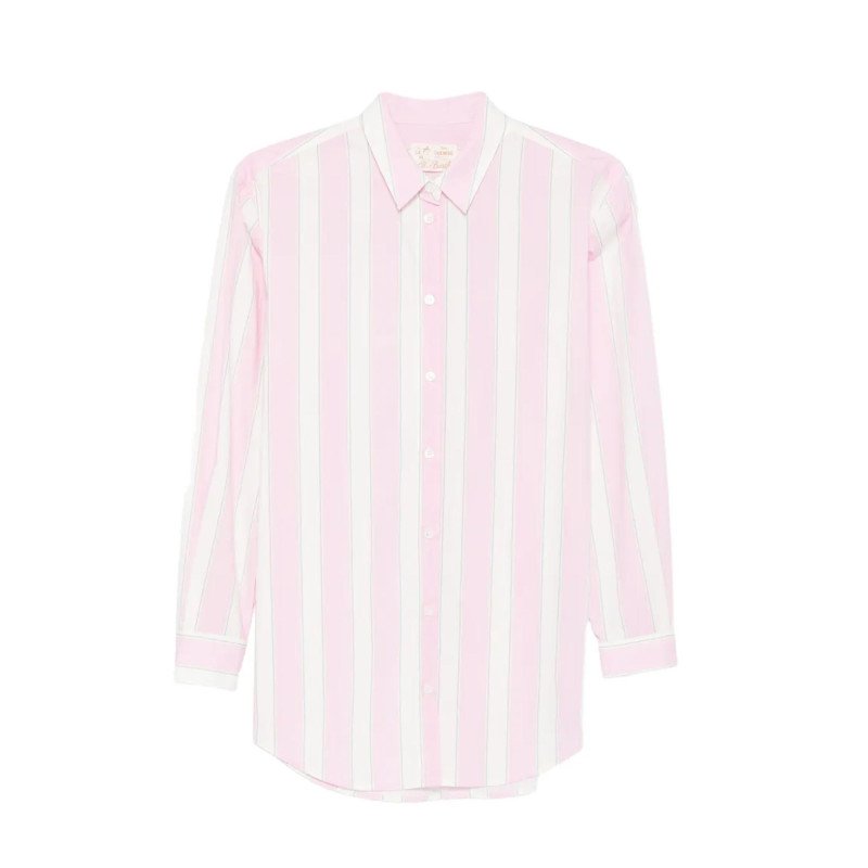 MC2 SAINT BARTH BRIGITTE-SHIRT-COTTON SB BEACH STRIPES 2153 EMB