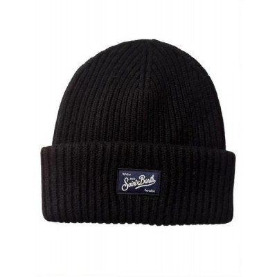 MC2 SAINT BARTH BERRY W-KNITTED CAP-SBW 00 BLACK MC2 SAINT BARTH BERRY W-KNITTED CAP-SBW 00 BLACK