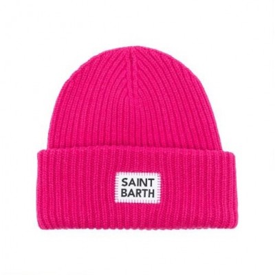 MC2 SAINT BARTH BERRY W-KNITTED CAP-SBW 77 FUCSIA MC2 SAINT BARTH BERRY W-KNITTED CAP-SBW 77 FUCSIA