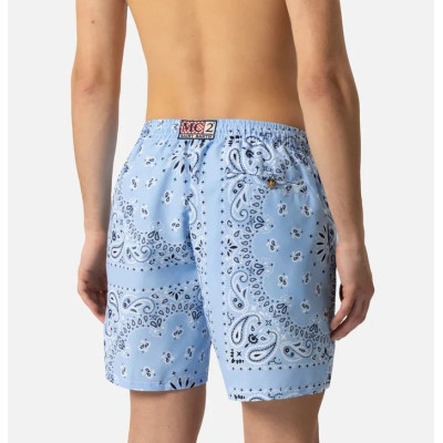 MC2 SAINT BARTH CAPRESE-SWIMSHORT-BANDANNA ROUND N 3001