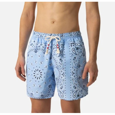 MC2 SAINT BARTH CAPRESE-SWIMSHORT-BANDANNA ROUND N 3001