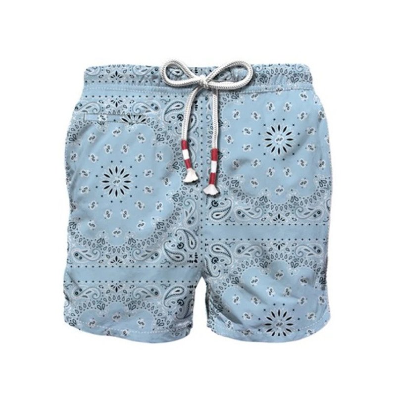 MC2 SAINT BARTH CAPRESE-SWIMSHORT-BANDANNA ROUND N 3001