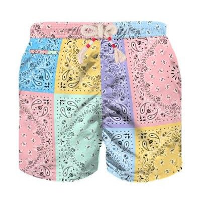 MC2 SAINT BARTH CAPRESE-SWIMSHORT-BANDANNA ROUND COLOR