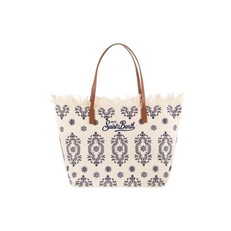 MC2 SAINT BARTH CITY BAG FRINGE-SHOULDER BAG-SANGALLO 1061 EMB