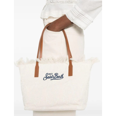 MC2 SAINT BARTH CITY BAG MID FRINGE-SHOULDER BAG-SANGALLO 10 EMB