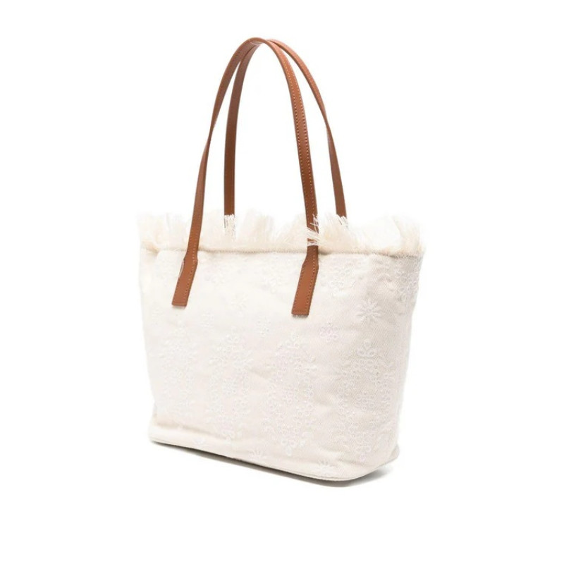 MC2 SAINT BARTH CITY BAG MID FRINGE-SHOULDER BAG-SANGALLO 10 EMB