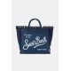 MC2 SAINT BARTH COLETTE-HAND BAG WITH STRAP-DENIM DARK