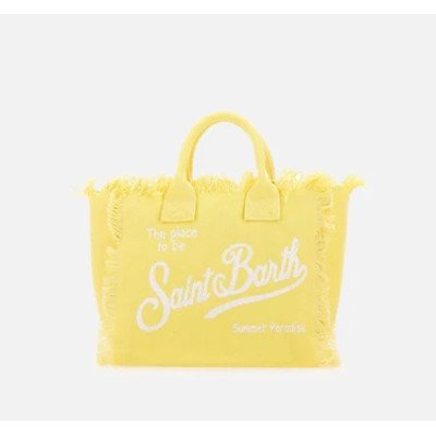 MC2 SAINT BARTH COLETTE-HAND BAG WITH STRAP-92 LIGHT YELLOW