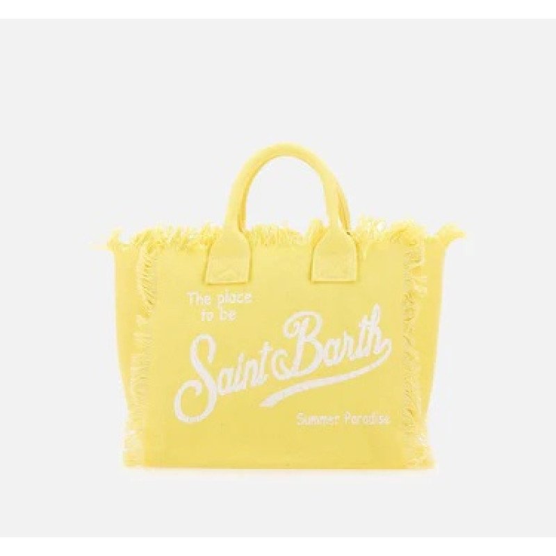 MC2 SAINT BARTH COLETTE-HAND BAG WITH STRAP-92 LIGHT YELLOW