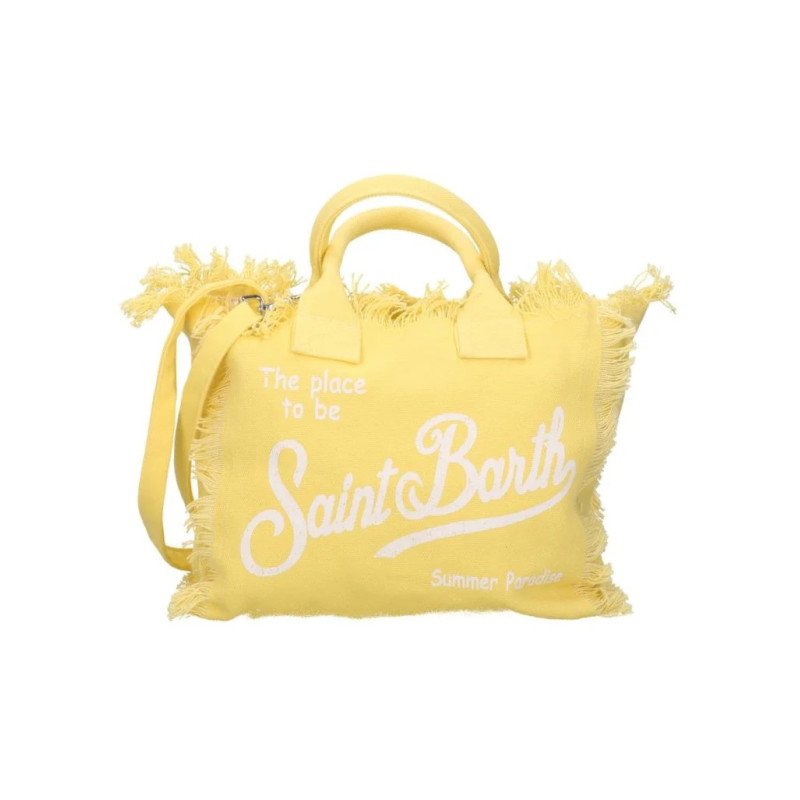 MC2 SAINT BARTH COLETTE-HAND BAG WITH STRAP-92 LIGHT YELLOW