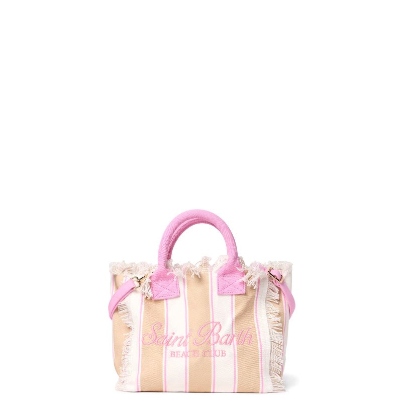 MC2 SAINT BARTH COLETTE-HAND BAG WITH STRAP-SB BEACH STRIPES 11