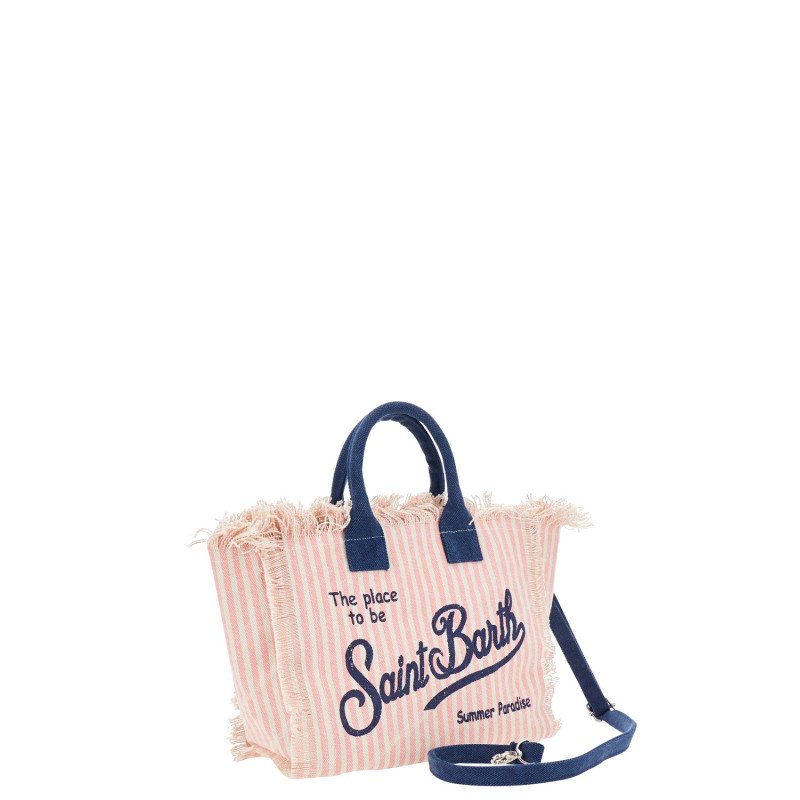 MC2 SAINT BARTH COLETTE-HAND BAG WITH STRAP-STRIPES S V 21