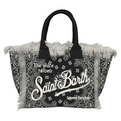 MC2 SAINT BARTH COLETTE-HAND BAG WITH STRAP-BANDANNA ROUND 00 E MC2 SAINT BARTH COLETTE-HAND BAG WITH STRAP-BANDANNA ROUND 00 E