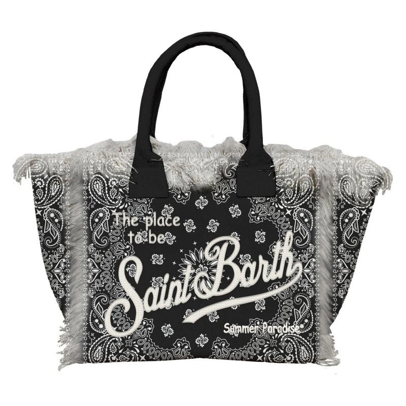 MC2 SAINT BARTH COLETTE-HAND BAG WITH STRAP-BANDANNA ROUND 00 E